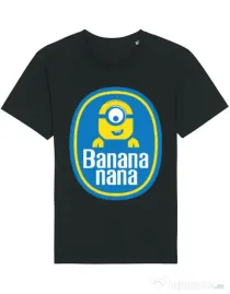 Tricou STANLEY STELLA barbat Bananana Negru