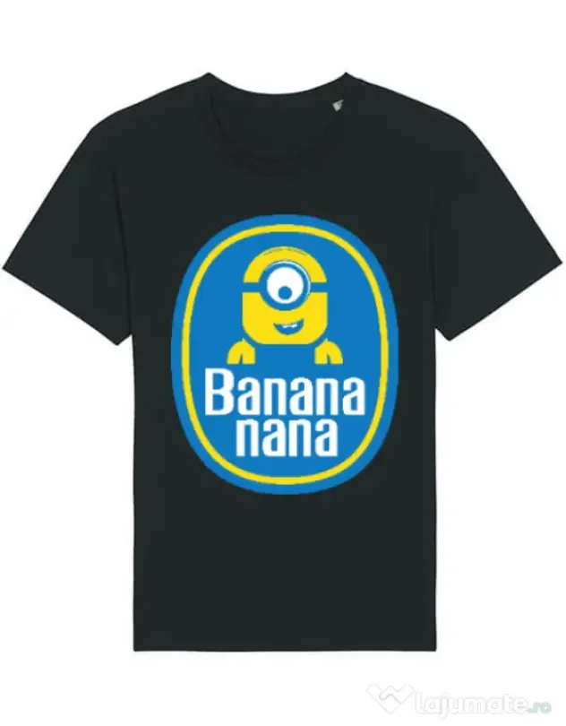 Tricou STANLEY STELLA barbat Bananana Negru