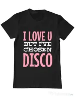 Tricou ADLER barbat I’ve chosen disco Negru