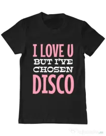 Tricou ADLER barbat I’ve chosen disco Negru