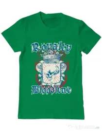 Tricou ADLER barbat Royalty bloodline Verde mediu