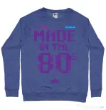 Bluza ADLER barbat Made in the 80s Albastru melanj