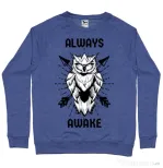 Bluza ADLER barbat Always awake Albastru melanj