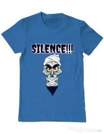 Tricou ADLER barbat Silence Albastru azuriu