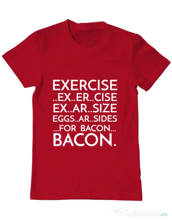 Tricou ADLER barbat Exercise Rosu