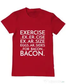 Tricou ADLER barbat Exercise Rosu