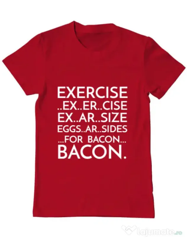 Tricou ADLER barbat Exercise Rosu