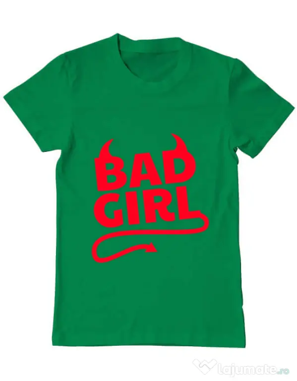 Tricou ADLER barbat Bad girl Verde mediu