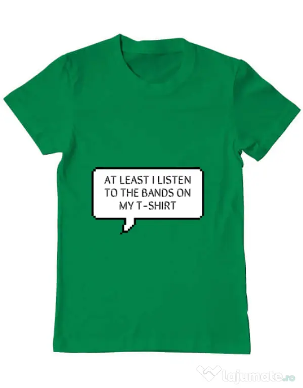 Tricou ADLER barbat T-shirt band Verde mediu