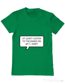 Tricou ADLER barbat T-shirt band Verde mediu