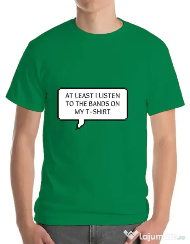 Tricou ADLER barbat T-shirt band Verde mediu