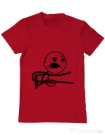 Tricou ADLER barbat Cereal Guy Rosu