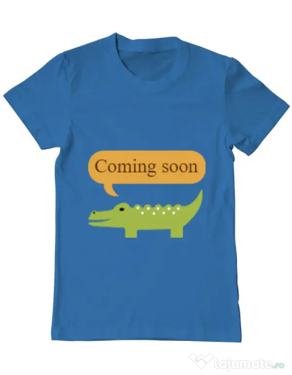 Tricou ADLER barbat Coming soon Albastru azuriu