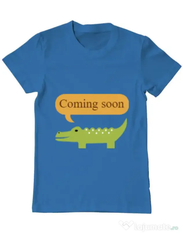 Tricou ADLER barbat Coming soon Albastru azuriu