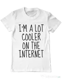 Tricou ADLER barbat Cooler on the internet Alb