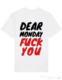 Tricou STANLEY STELLA barbat Dear monday Alb
