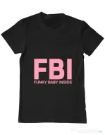 Tricou ADLER barbat Funky baby inside Negru