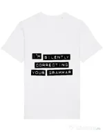 Tricou STANLEY STELLA barbat Grammar nazi Alb