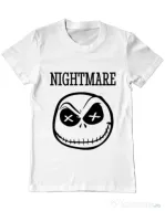 Tricou ADLER barbat Nightmare Alb