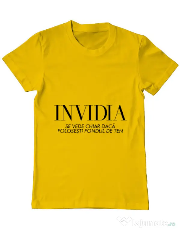 Tricou ADLER barbat Invidia Galben