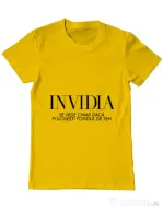 Tricou ADLER barbat Invidia Galben