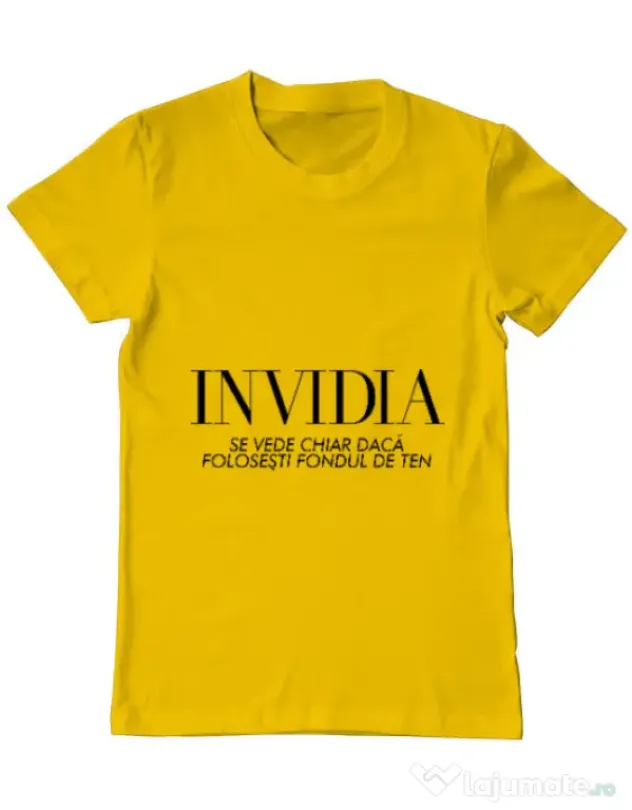 Tricou ADLER barbat Invidia Galben