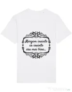 Tricou STANLEY STELLA barbat Mergem inainte Alb