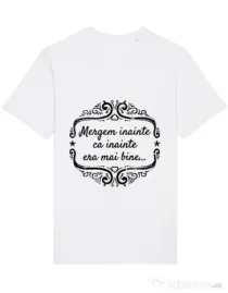 Tricou STANLEY STELLA barbat Mergem inainte Alb