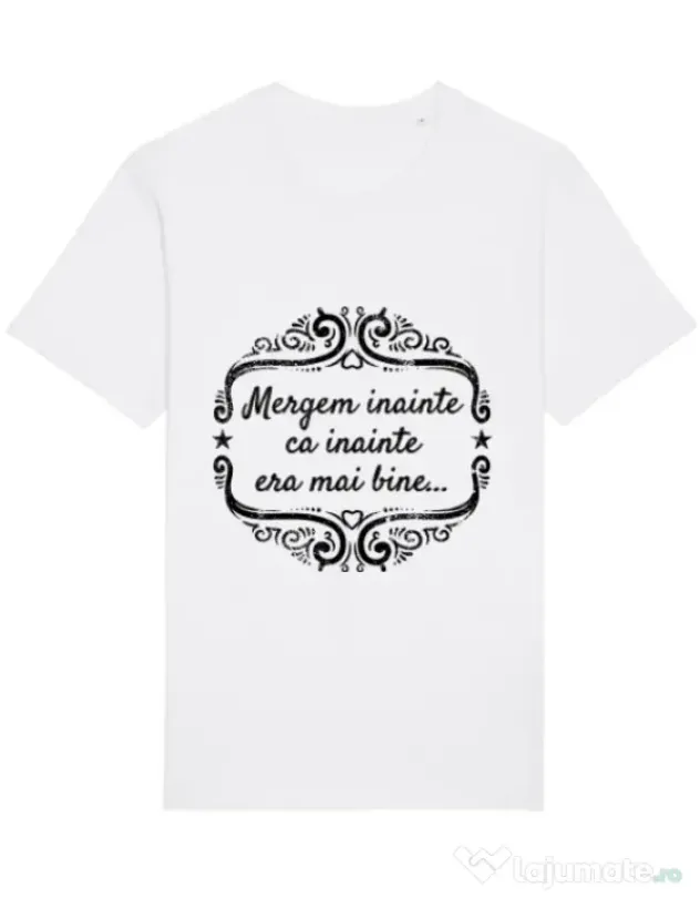 Tricou STANLEY STELLA barbat Mergem inainte Alb
