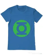 Tricou ADLER barbat Green lantern Albastru azuriu