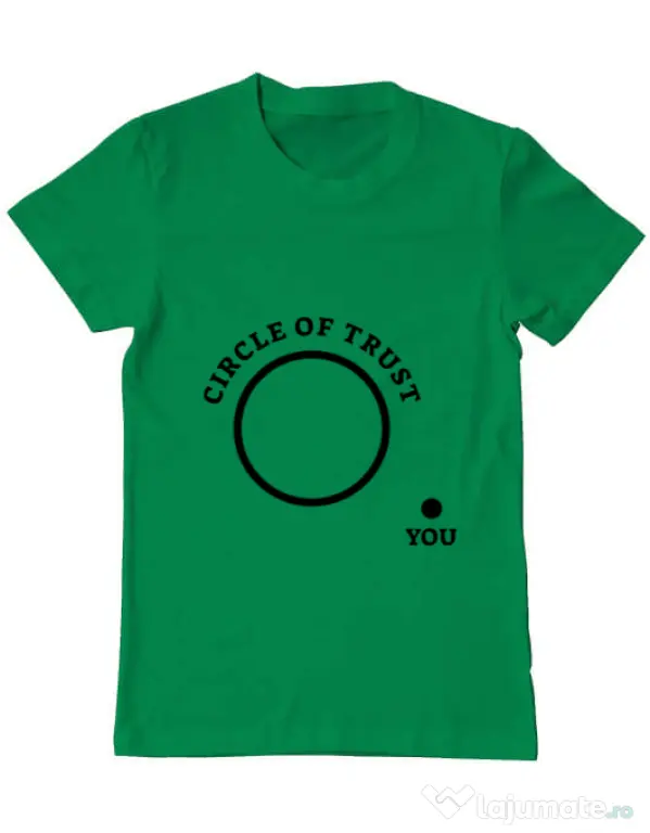 Tricou ADLER barbat Circle of trust Verde mediu