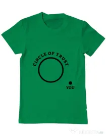 Tricou ADLER barbat Circle of trust Verde mediu
