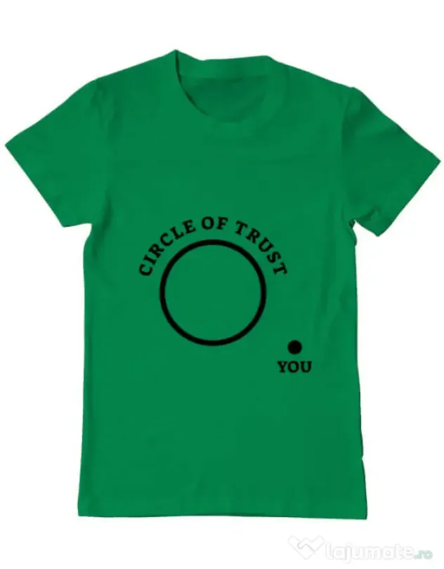 Tricou ADLER barbat Circle of trust Verde mediu