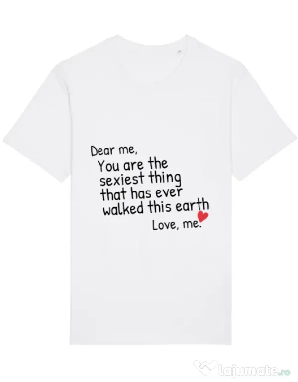 Tricou STANLEY STELLA barbat Dear me Alb