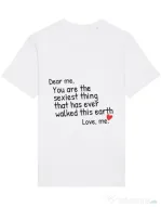 Tricou STANLEY STELLA barbat Dear me Alb