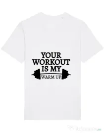 Tricou STANLEY STELLA barbat Your workout Alb