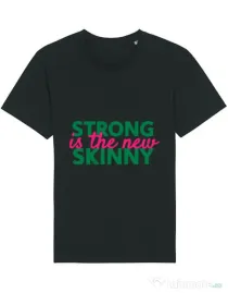 Tricou STANLEY STELLA barbat Strong is the new skinny Negru