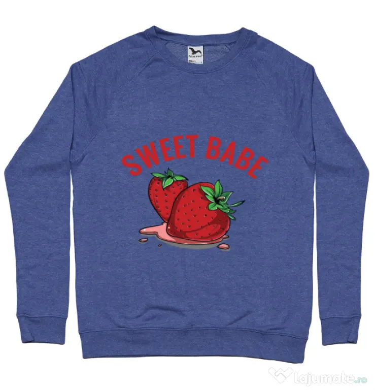 Bluza ADLER barbat Sweet babe Albastru melanj