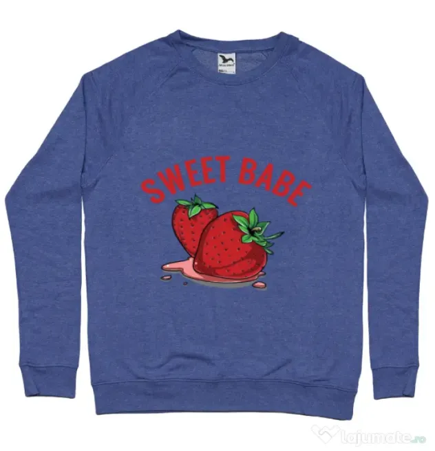 Bluza ADLER barbat Sweet babe Albastru melanj