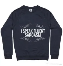 Bluza ADLER barbat Sarcasm Denim inchis