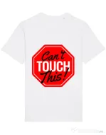 Tricou STANLEY STELLA barbat Can’t touch this Alb