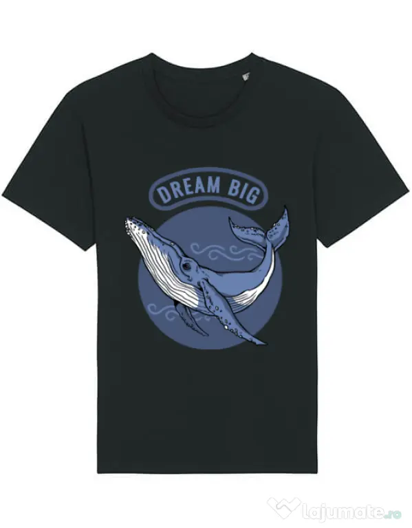 Tricou STANLEY STELLA barbat Dream big Negru