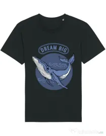 Tricou STANLEY STELLA barbat Dream big Negru
