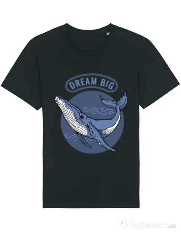 Tricou STANLEY STELLA barbat Dream big Negru