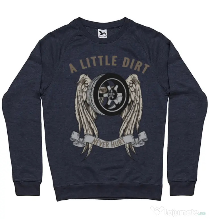 Bluza ADLER barbat A little dirt Denim inchis
