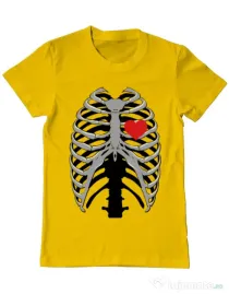 Tricou ADLER barbat Dead lover Galben
