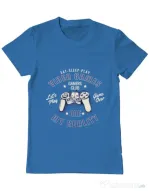 Tricou ADLER barbat My reality Albastru azuriu