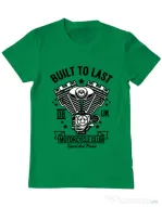 Tricou ADLER barbat Built to last Verde mediu