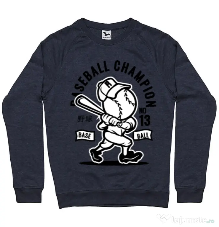 Bluza ADLER barbat Baseball Champion Denim inchis