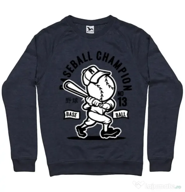 Bluza ADLER barbat Baseball Champion Denim inchis